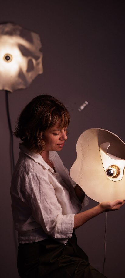 Zidna lampa Kora detalj 2 Zidna lampa Kora detalj