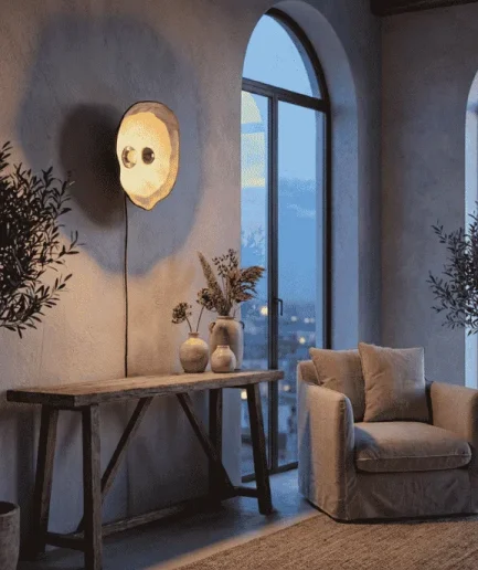 Kora 5 keramicko sjenilo zidna lampa nocu Koshmar design